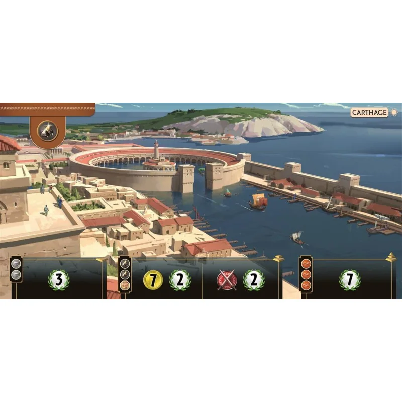 Spel: 7 Wonders V2 - Uitbreiding van het gebouw
Uitgever: Repos Production
Engelse versie