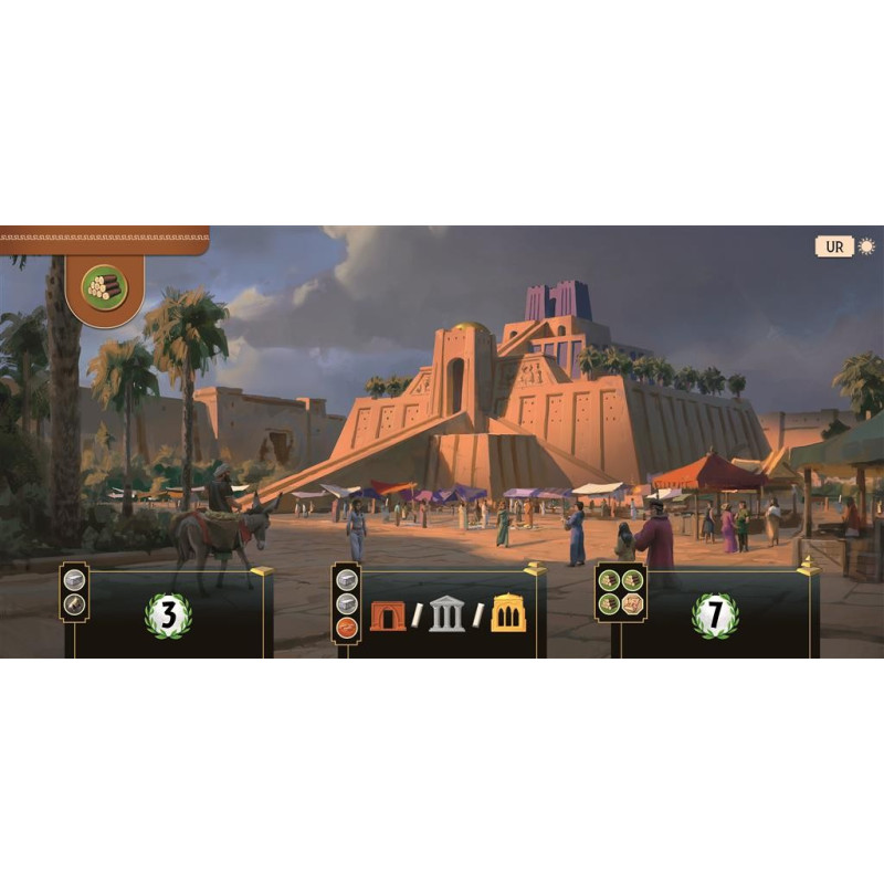 Spel: 7 Wonders V2 - Uitbreiding van het gebouw
Uitgever: Repos Production
Engelse versie