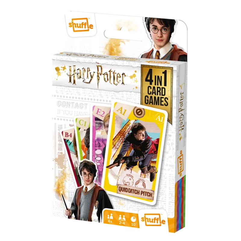 Harry Potter - Shuffle - 4-in-1 Card Games | 5411068841156