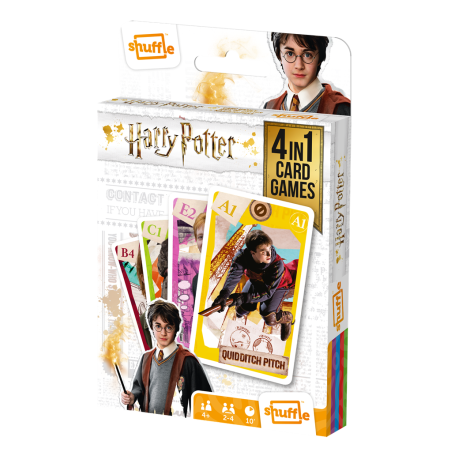 Harry Potter - Shuffle - 4-in-1 Card Games