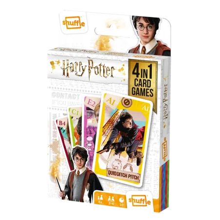 Harry Potter - Shuffle - 4-in-1 kaartspellen | 5411068841156