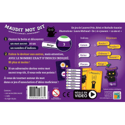 Spel: Vervloekt woord zei
Uitgever: Cocktail Games
Engelse versie