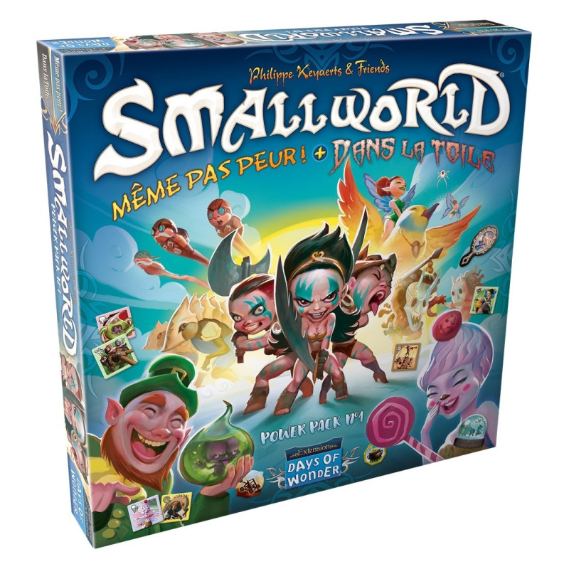 jeu : Small World - Pack 1- Même Pas Peur, Dans la Toile
éditeur : Days of Wonder
version française