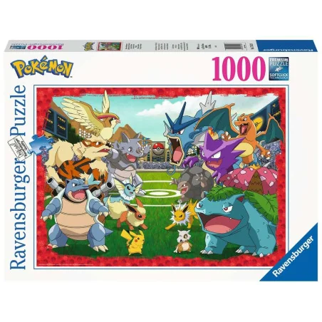 Puzzle : Pokémon - L'affrontement des Pokémon 1000 pièces éditeur : Ravensburger