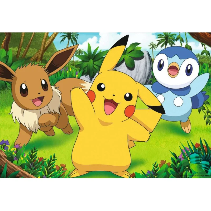 Puzzel: Pokémon - Pikachu & Friends 2x24 stukjes
Uitgever: Ravensburger