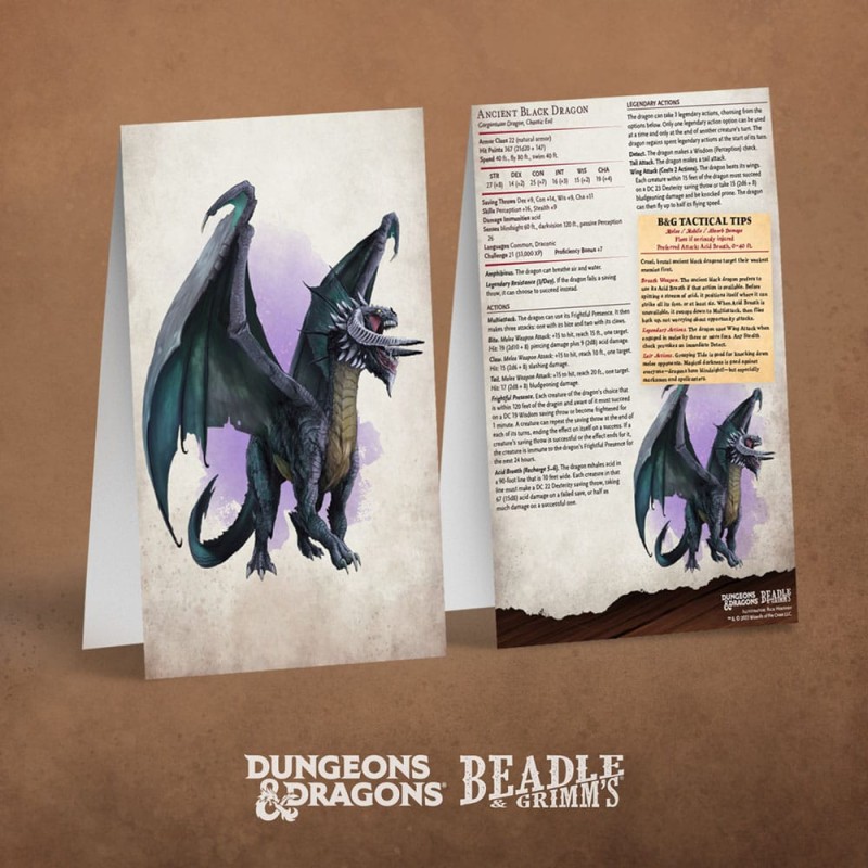 Dungeons & Dragons RPG cartes de rencontre Challenge Rating 7+: Pack 1 *ANGLAIS*