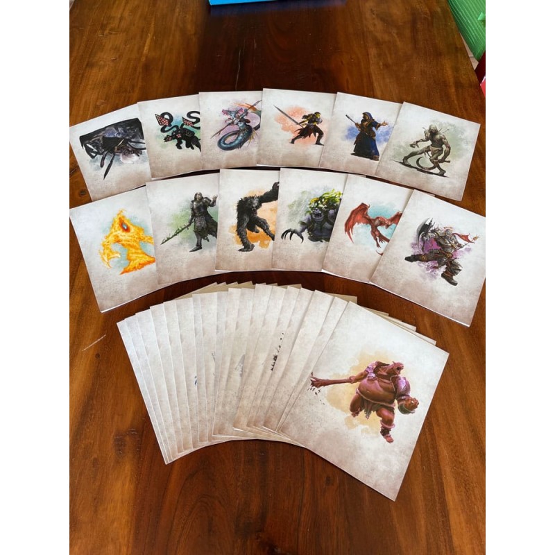 Dungeons & Dragons RPG cartes de rencontre Challenge Rating 7+: Pack 1 *ANGLAIS*
