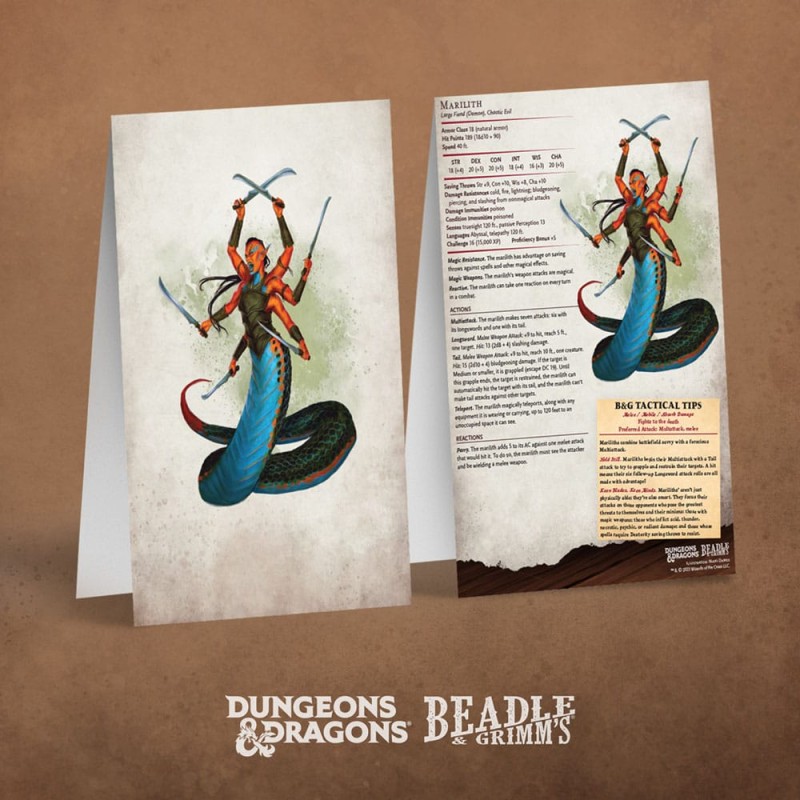 Dungeons & Dragons RPG cartes de rencontre Challenge Rating 7+: Pack 2 *ANGLAIS*