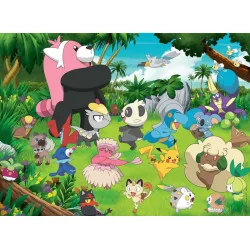 Puzzle : Pokémon - Pokémon sauvages 300 pièces éditeur : Ravensburger