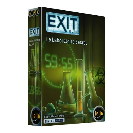 jeu : Exit : Le Laboratoire Secret
éditeur : Iello
version française