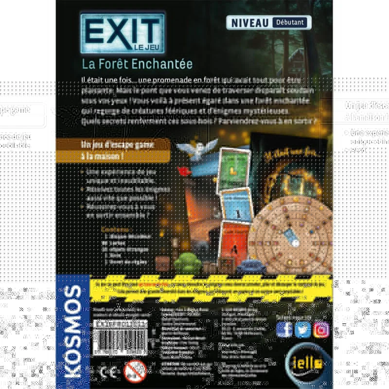 jeu : Exit : La Forêt Enchantée
éditeur : Iello
version française