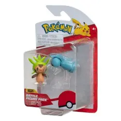 Pokémon pack 2 figurines Battle Figure First Partner Set Marisson, Terhal 5 cm | 0191726480938