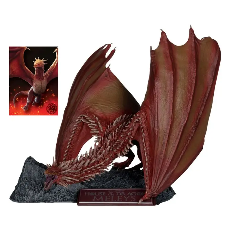 House of the Dragon statuette PVC Meleys 23 cm | 0787926138412