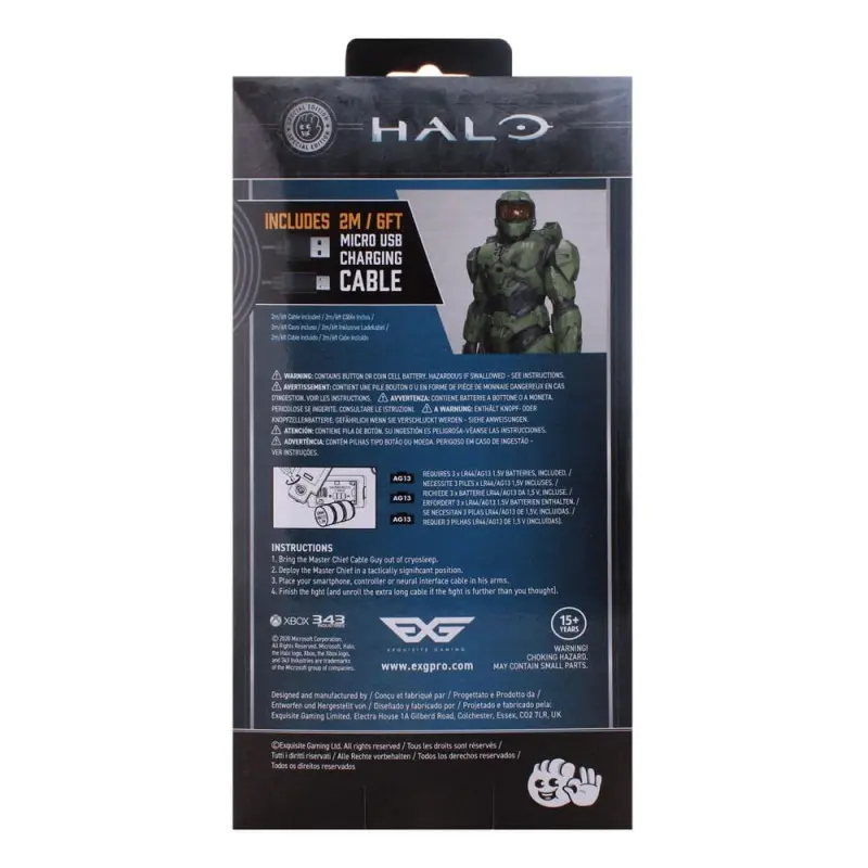 Halo Cable Master Chief Exclusive Edition 20 cm | 5060525894725