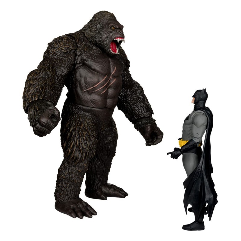 DC Justice League Monsterverse DC Multiverse pack de 2 figurines Batman & Kong 29 cm 
