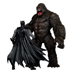 DC Justice League Monsterverse DC Multiverse pack de 2 figurines Batman & Kong 29 cm 
