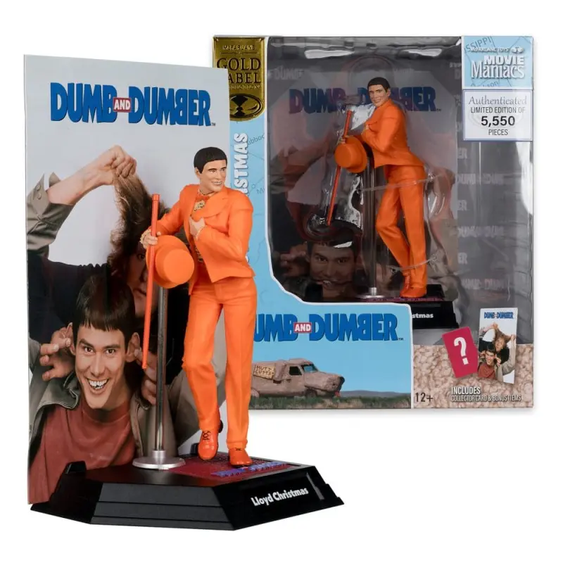 Dumb and Dumber statuette PVC Movie Maniacs Lloyd Christmas (Gold Label) 15 cm | 0787926140163