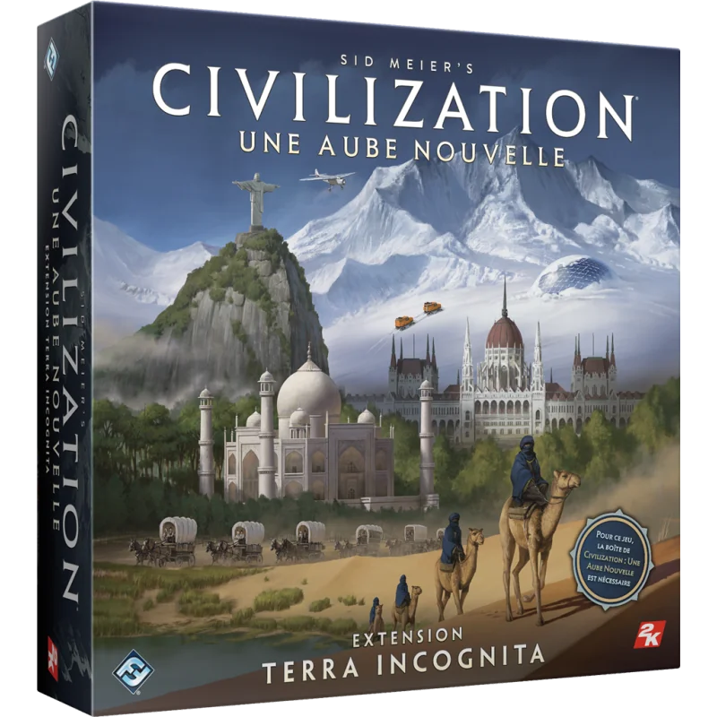 Spel: Sid Meier's Civilization: Terra Incognita (Ext)
Uitgever: Fantasy Flight Games
Engelse versie