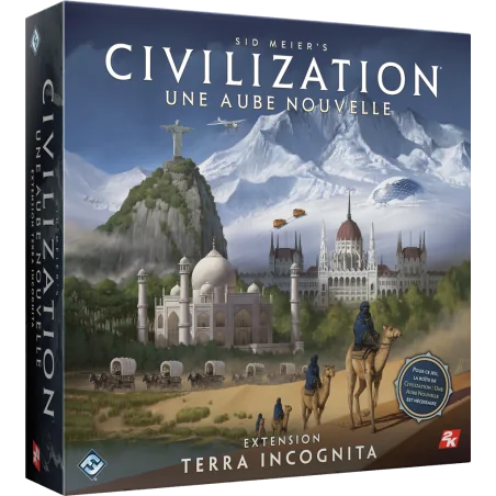 Spel: Sid Meier's Civilization: Terra Incognita (Ext)
Uitgever: Fantasy Flight Games
Engelse versie