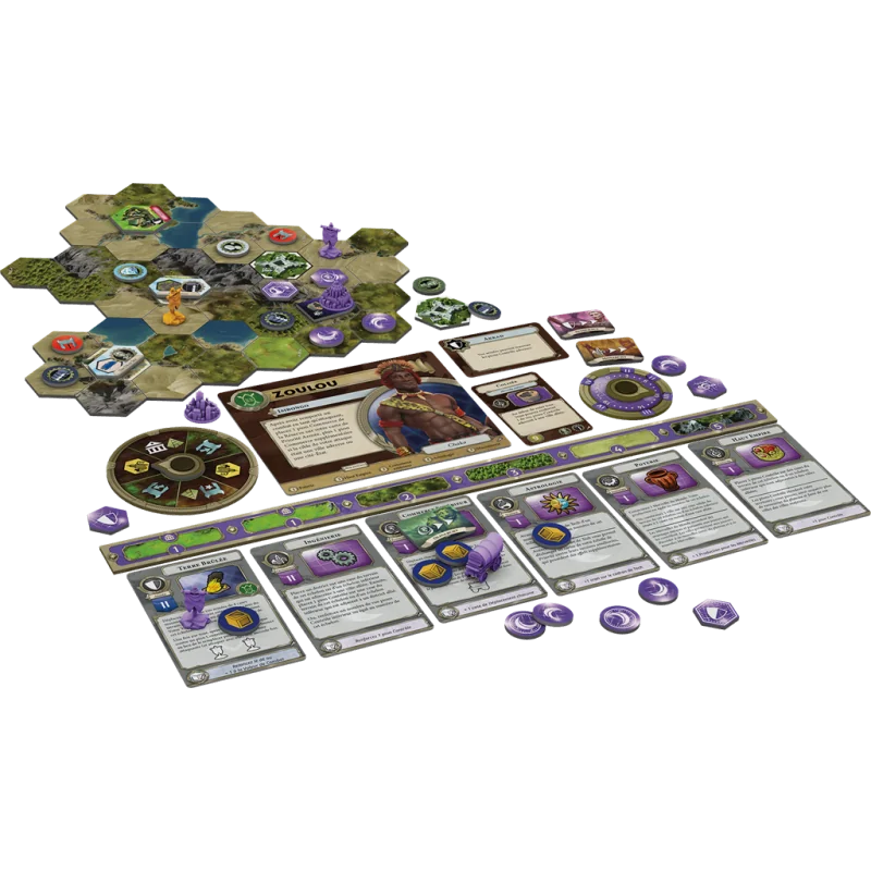 Spel: Sid Meier's Civilization: Terra Incognita (Ext)
Uitgever: Fantasy Flight Games
Engelse versie