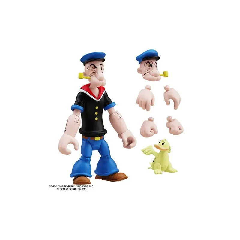 Popeye figurine Wave 03 Popeye 1st Appearance Black Shirt | 0814800024377