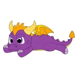 Spyro the Dragon peluche Weighted Spyro 41 cm     | 0810163650949