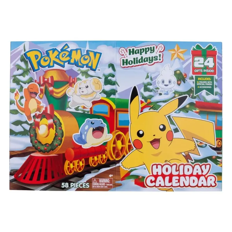 Pokémon calendrier de l'avent Battle Figures Holiday 2024 *Version DE/FR/NL* | 0191726709657