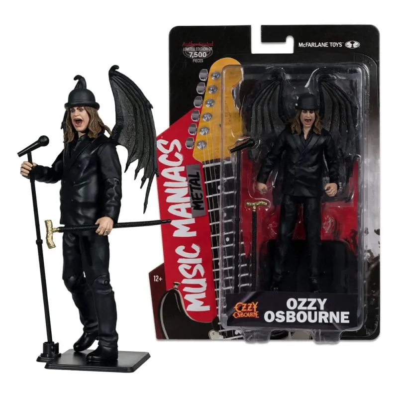 Ozzy Osbourne Metal figurine Music Maniacs Ozzy Osbourne 15 cm | 0787926141931