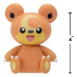 Pokémon vinyle figurine Teddiursa 11 cm | 0191726726678