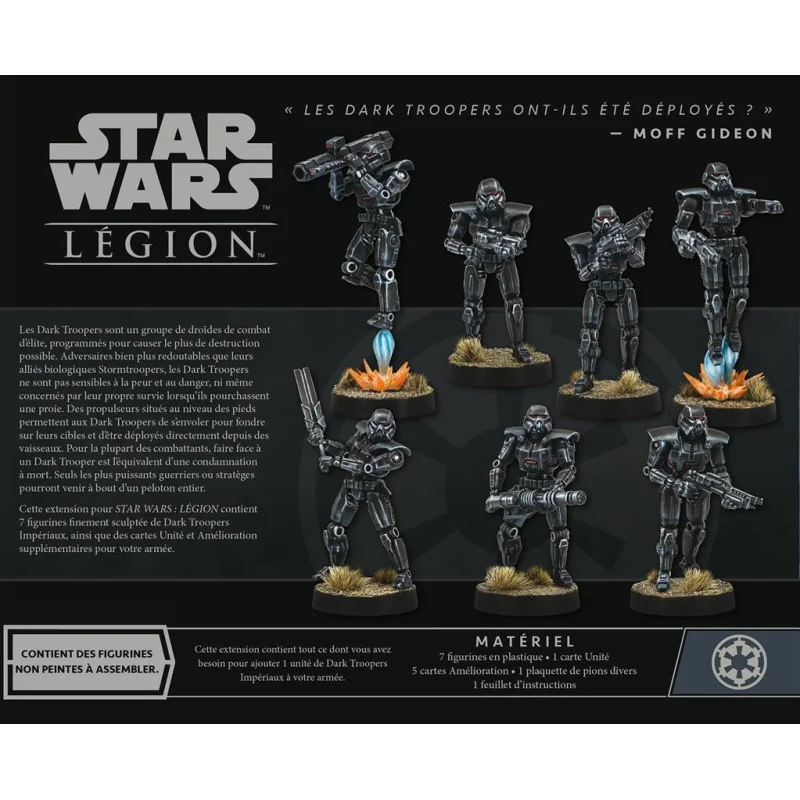 Game: Star Wars Legion: Dark Troopers Unit Expansion
Publisher: Atomic Mass Games
English Version