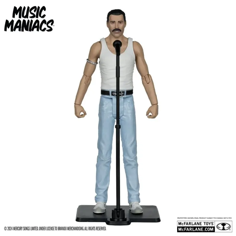 Music Maniacs Rock figurine Freddy Mercury 15 cm  | 0787926142068