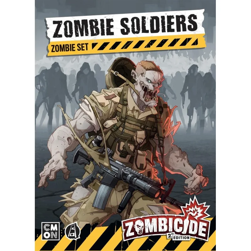 Game: Zombicide (Seizoen 1) - 2e editie: Zombie Soldiers
Uitgever: CMON / Edge
Engelse versie