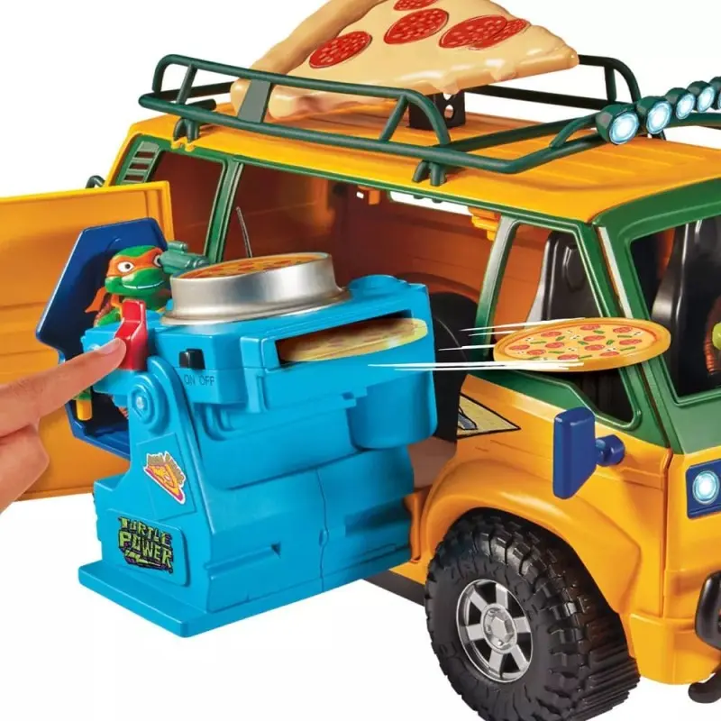 Ninja Turtles : Teenage Years véhicule Pizzafire Van 20 cm | 0043377834687