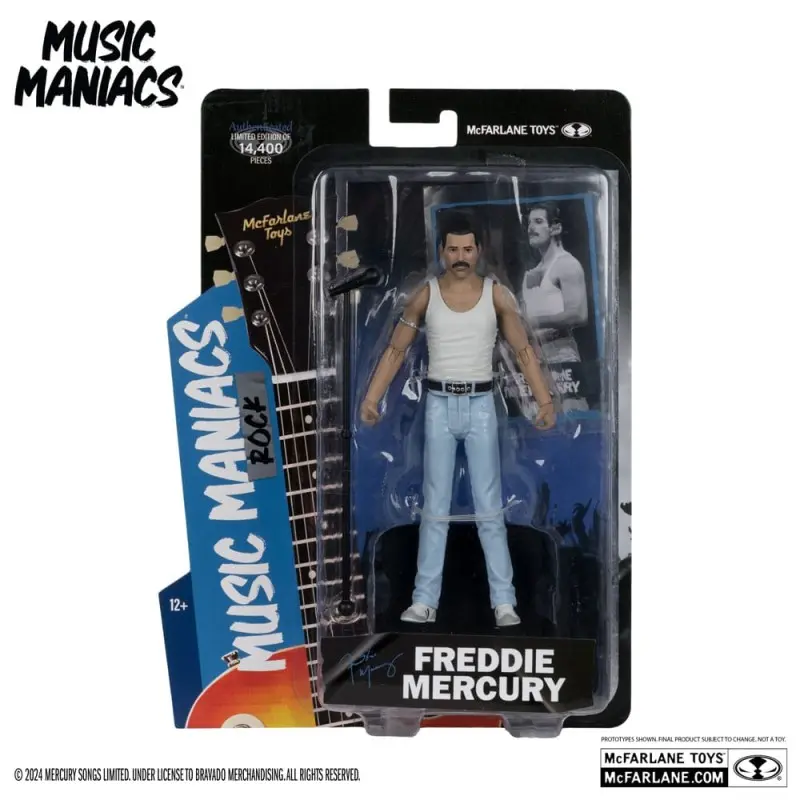 Music Maniacs Rock figurine Freddy Mercury 15 cm  | 0787926142068