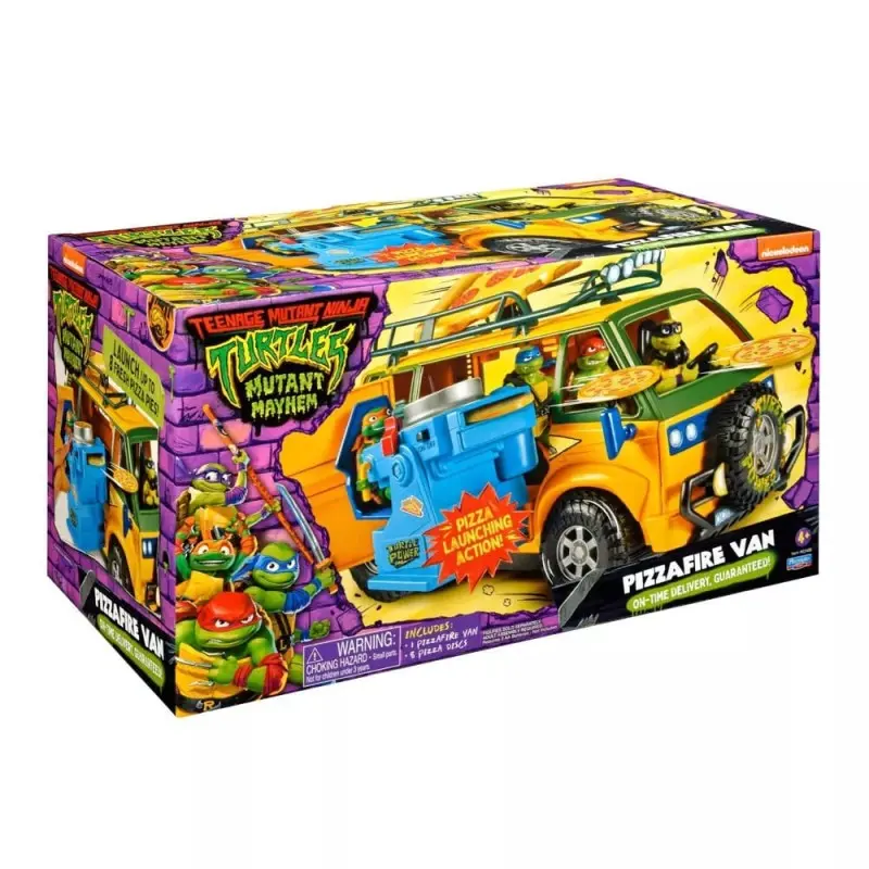 Ninja Turtles : Teenage Years véhicule Pizzafire Van 20 cm | 0043377834687
