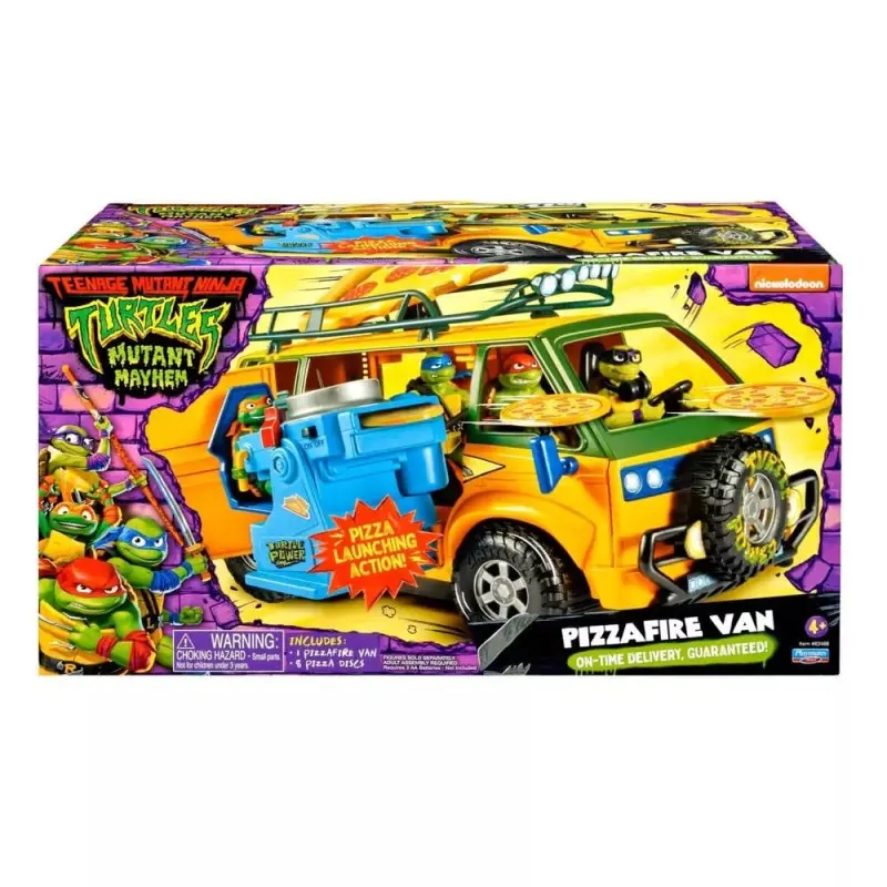 Ninja Turtles : Teenage Years véhicule Pizzafire Van 20 cm | 0043377834687