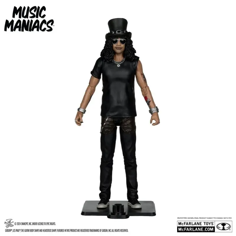 Music Maniacs Rock figurine Slash 15 cm  | 0787926142082