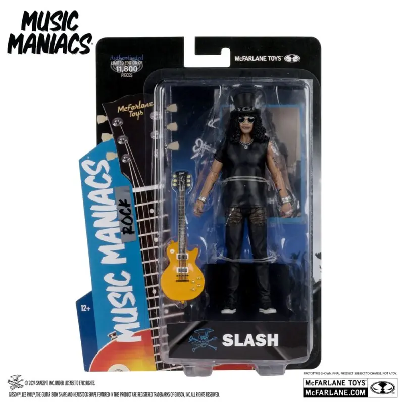 Music Maniacs Rock figurine Slash 15 cm  | 0787926142082