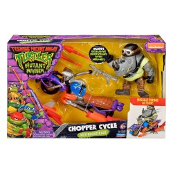 Tortues Ninja figurine Chopper mit Rocksteady