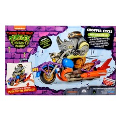 Tortues Ninja figurine Chopper mit Rocksteady