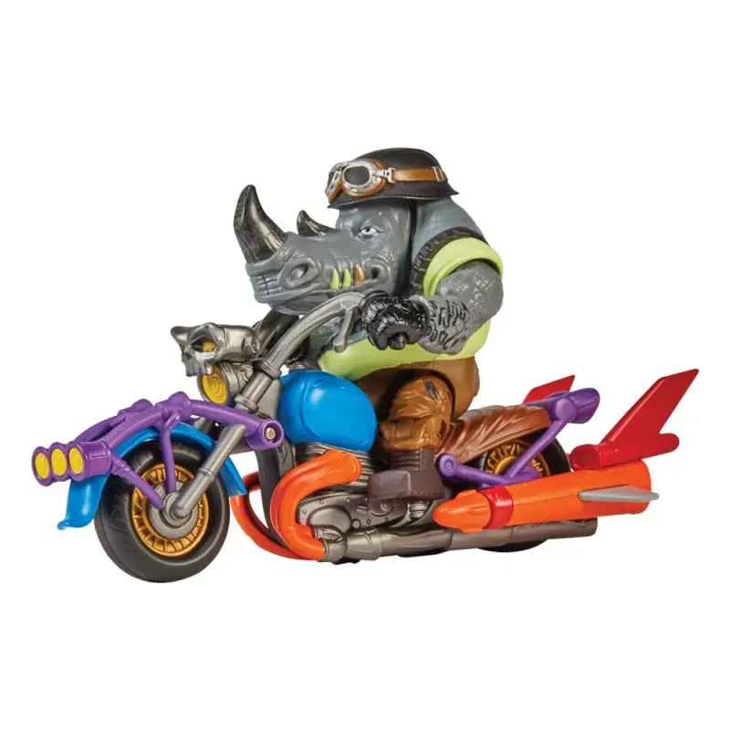 Tortues Ninja figurine Chopper mit Rocksteady | 0043377834472