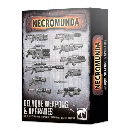 Jeu : Necromunda - Delaque Weapons & Upgrades

éditeur : Games Workshop

Langue : Anglais