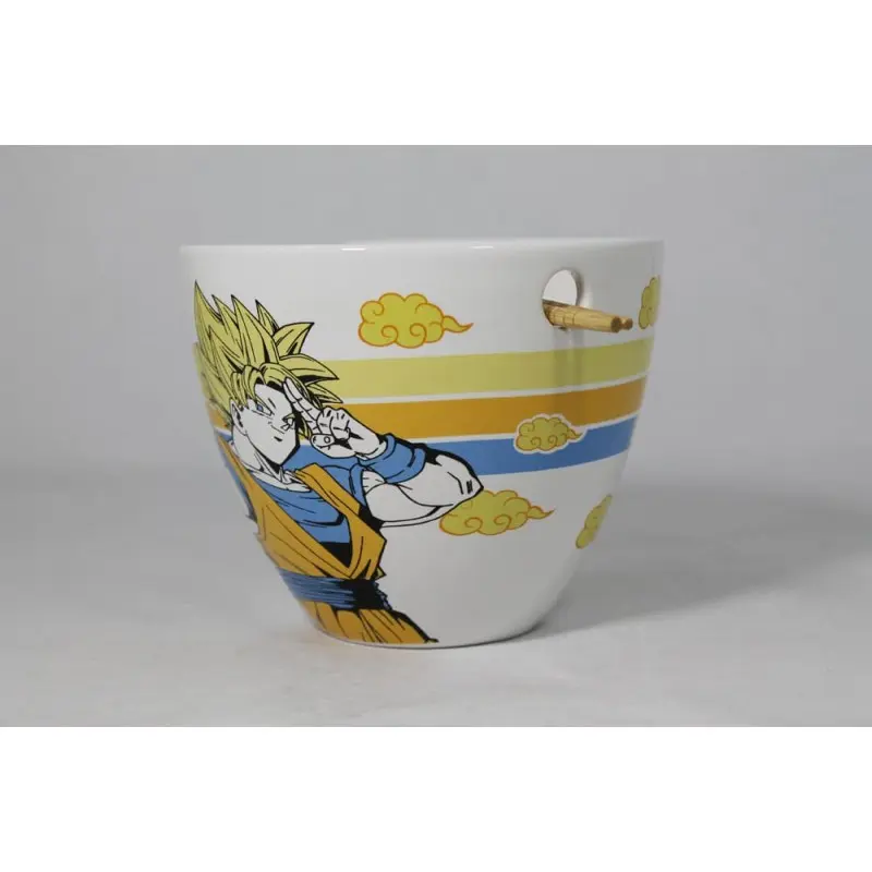 Dragon Ball Z bol à ramen avec baguettes Goku 473 ml | 0841092158336