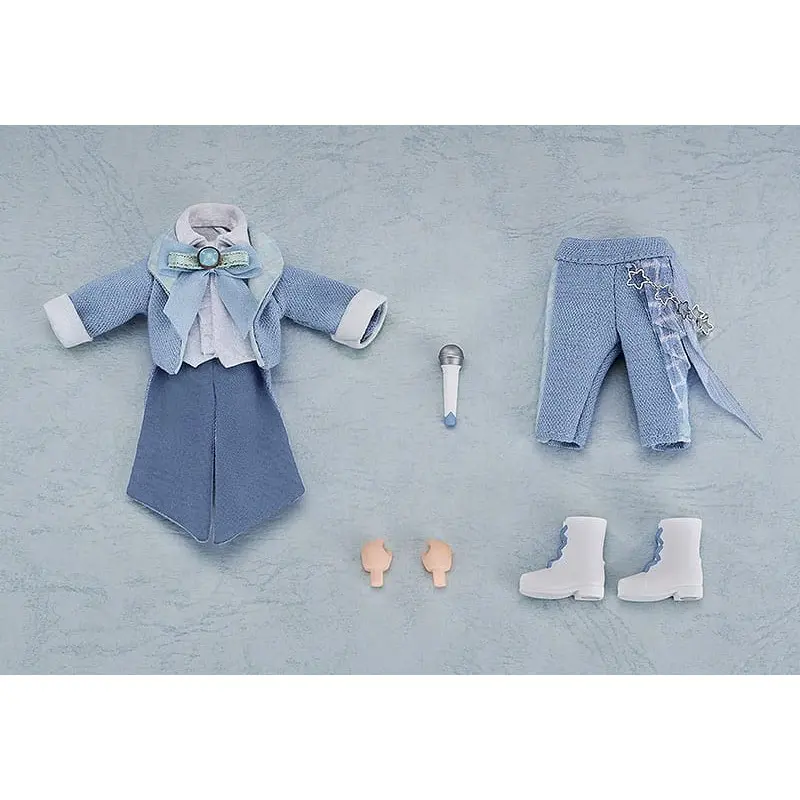 Original Character accessoires pour figurines Nendoroid Doll Outfit Set: Idol Outfit - Boy (Sax Blue) | 4580590175877