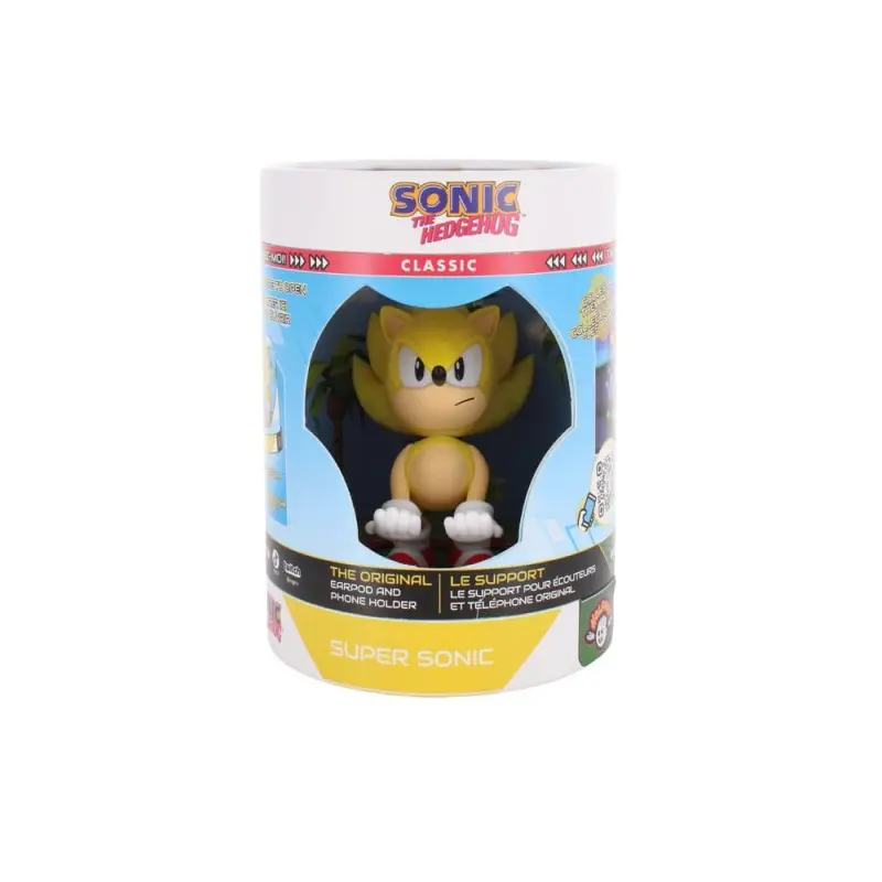 Sonic The Hedgehog mini support Holdems Super Sonic 10 cm | 5060525896699