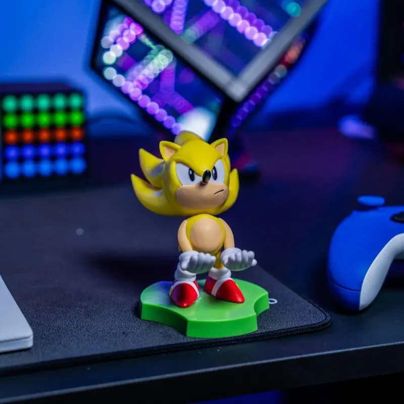 Sonic The Hedgehog mini support Holdems Super Sonic 10 cm | 5060525896699