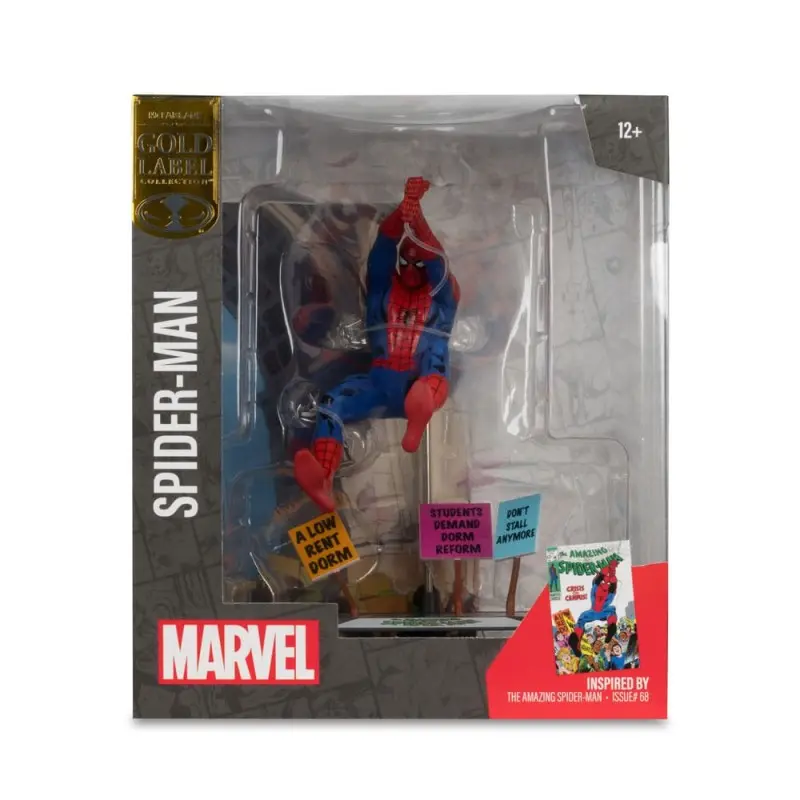 Marvel Collection statuette PVC 1/10 Spider-Man (The Amazing Spider-Man no.68) (Gold Label) 15 cm | 0787926147612