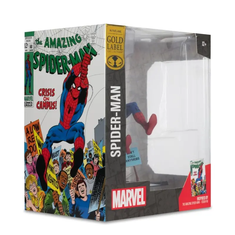 Marvel Collection statuette PVC 1/10 Spider-Man (The Amazing Spider-Man no.68) (Gold Label) 15 cm | 0787926147612