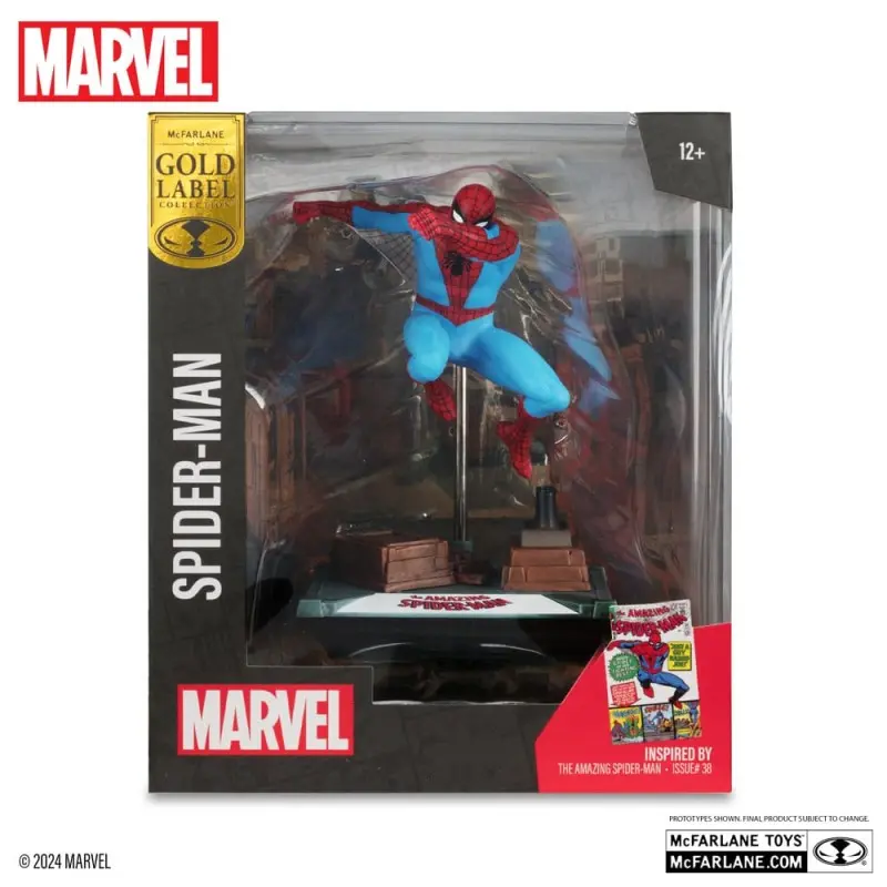 Marvel Collection statuette PVC 1/10 Spider-Man (The Amazing Spider-Man no.38) (Gold Label) 15 cm | 0787926147629