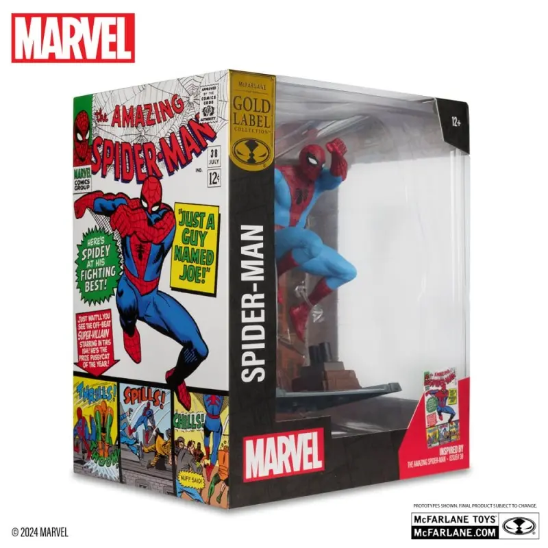 Marvel Collection statuette PVC 1/10 Spider-Man (The Amazing Spider-Man no.38) (Gold Label) 15 cm | 0787926147629